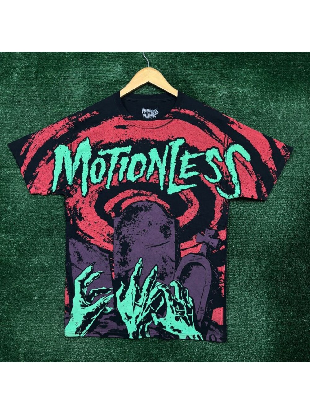 Motionless in White Creatures Album Meatalcore Band T-Shirt Size Medium
